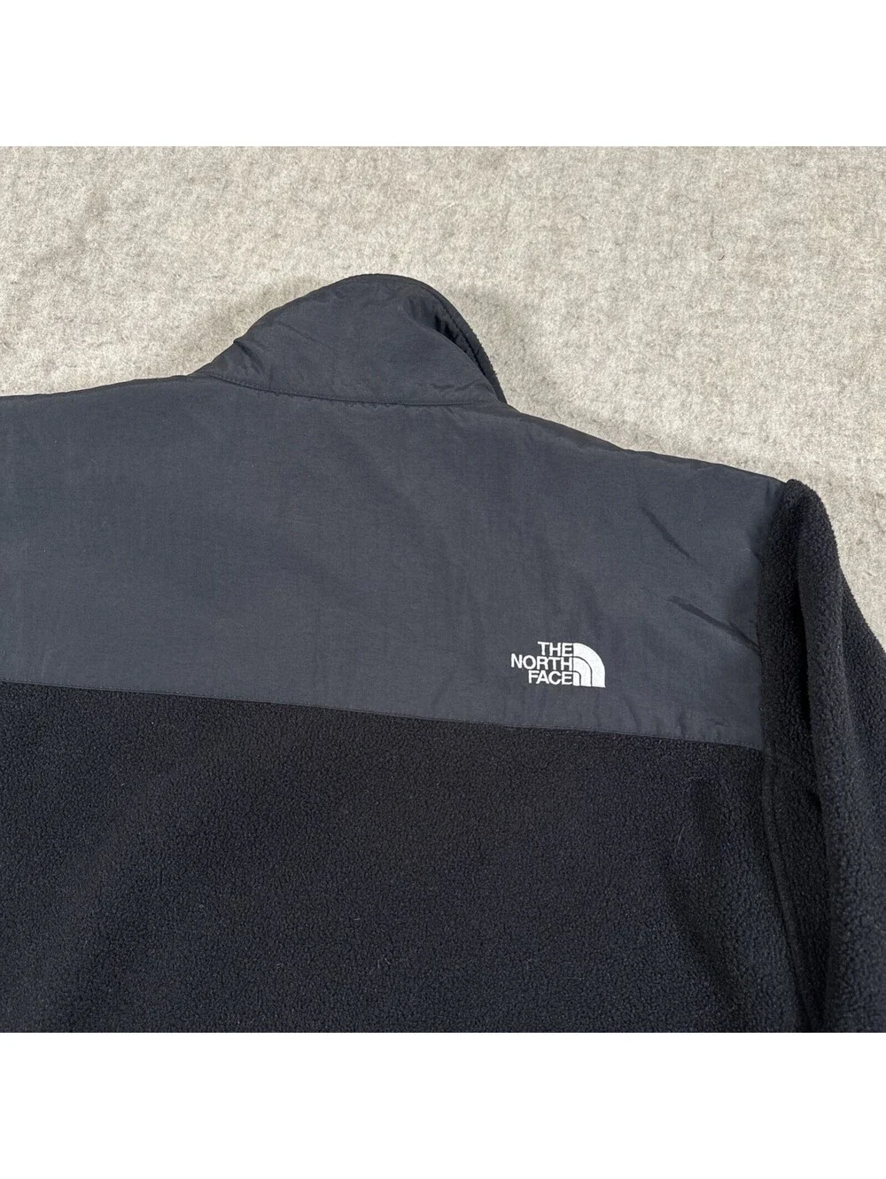 The North Face Jacket Men’s Large Black Denali Full Zip Polartec Fleece Hiking